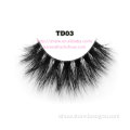 New brand high quantity 3D mink eyelash with see through band
